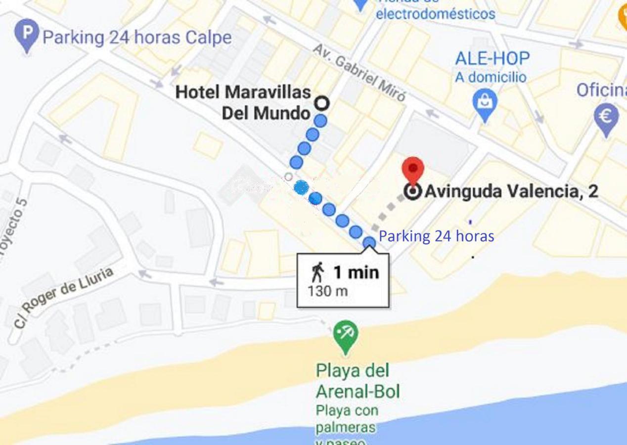 Hotel Maravillas Del Mundo Calpe Exterior photo